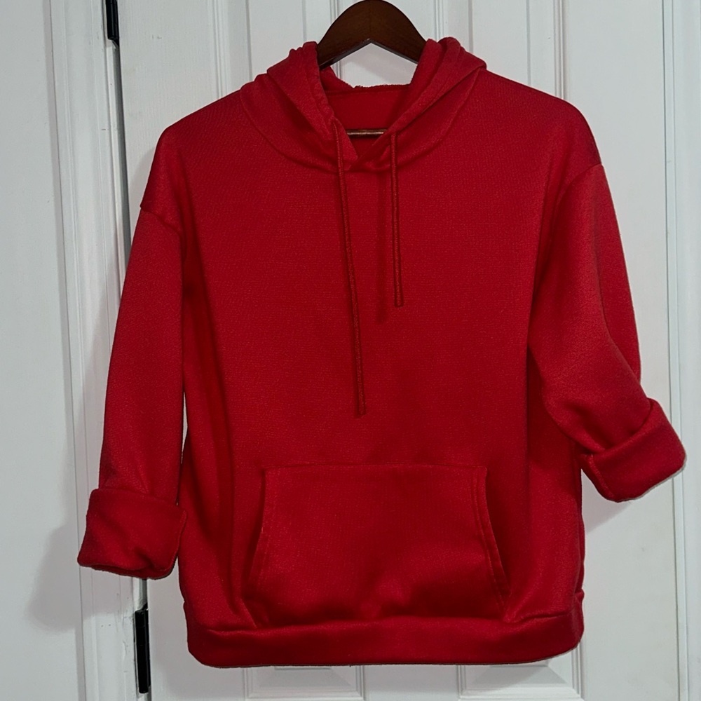 5 for $20🫟🛍️🔵 SHEIN Red Hoodie. Size small - Picture 5 of 5